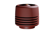 Колпак Docke Premium для вентиляционного выхода изолированного 125 красный