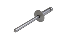 Заклёпка вытяжная Daxmer 4,8х12 (500шт) нерж/нерж