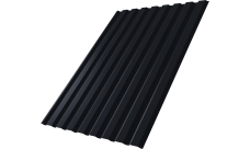 Профнастил С20A Grand Line 0,45 ПЭ двухсторонний RAL 7024 мокрый асфальт