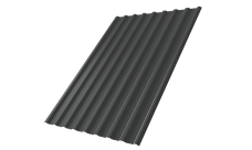 Профнастил С20R Grand Line 0,45 Drap RAL 7016 антрацитово-серый