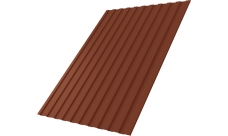 Профнастил С8A v01 Grand Line 0,5 Satin RAL 8004 терракота