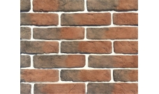 Рядовая плитка Zikkurat Старый кирпич 1-27-04 с расшивкой 1 см, норма упаковки 0,5м2