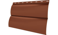 Блок-хаус новый Grand Line 0,45 Драп с пленкой RAL 8004 терракота