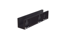 Лоток водоотводный пластиковый Aquastok Norma 150 Н230, класс нагрузки С250 1000х210х230 (11523)