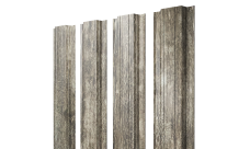 Штакетник Прямоугольный с прямым резом Grand Line 0,45 Print Elite Nordic Wood TwinColor