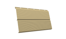 ЭкоБрус Гофр Grand Line 0,45 ПЭ с пленкой RAL 1014 слоновая кость