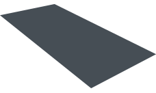 Плоский лист 0,5 Satin Matt с пленкой RAL 7024 мокрый асфальт