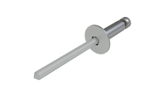 Заклёпка вытяжная Daxmer 3,2х10 (1000шт) сталь/сталь RAL 9006