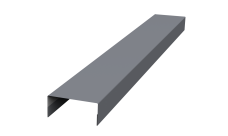 Крышка 45х20 жалюзи Texas 0,45 Drap TX RAL 7004 сигнальный серый (2м)