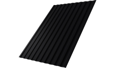 Профнастил С8A v01 Grand Line 0,45 Drap TX RAL 9005 черный