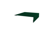 Планка мансардная Grand Line 0,4 PE с пленкой RAL 6005 зеленый мох (2м)