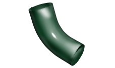 Колено 60 град GL PU 90 мм RAL 6005 зеленый мох