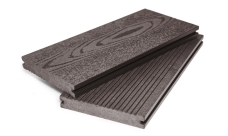 Террасная доска ДПК Grand Line 140мм Массив вельвет и тиснение под дерево Венге 4м (БШТ)