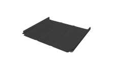 Кликфальц Pro Line Grand Line 0,45 Drap TR с пленкой на замках RAL 7016 антрацитово-серый