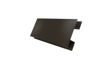 Планка H-образная Экобрус Grand Line 0,5 Velur X RR 32 темно-коричневый (3м)