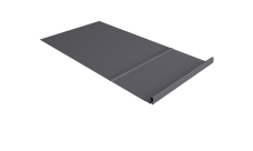 Элемент обхода Кликфальц Pro Grand Line правый 0,45 PE RAL 7004 сигнальный серый