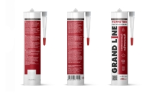 Герметик Grand Line Профессиональный кровельный силиконовый нейтральный 280мл RR 32 серо-коричневый