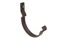 Крюк короткий полоса 150 мм матовый RAL 8017