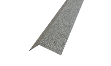 Планка карнизная Grand Line c базальтовой крошкой для мягкой кровли 100х65 серая 1,25м