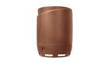 Колпак для трубы Vilpe Flow d110 шоколадный