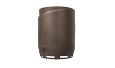 Колпак для трубы Vilpe Flow d110 коричневый