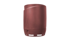 Колпак для трубы Vilpe Flow d110 бордо